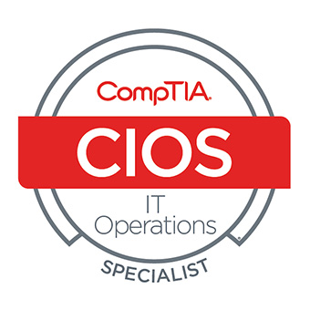 CompTIA IT Operations Specialist CIOS stackable certification badge