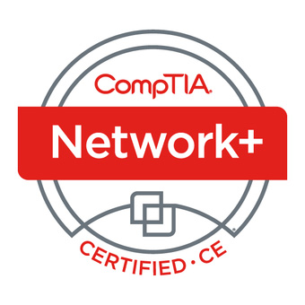 CompTIA Network+ ce certification badge