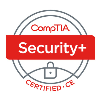 CompTIA Security+ ce certification badge