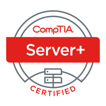 CompTIA Server+ certification badge